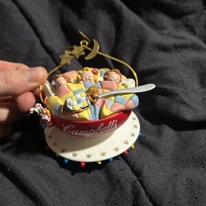 Campbell’s Soup Christmas ornament